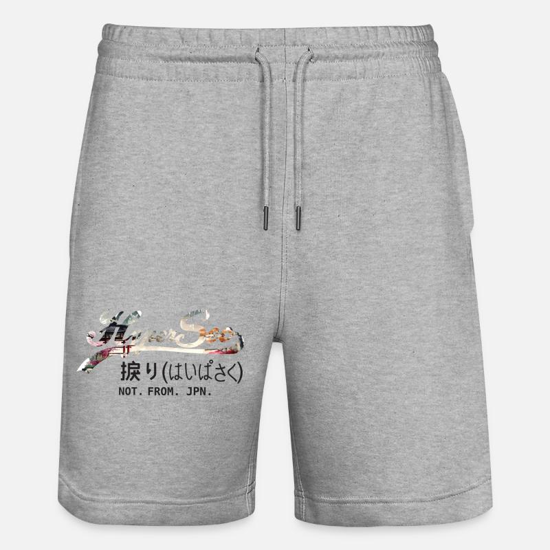 hypersec couleur - Short de jogging bio TRAINER Stanley/Stella unisexe - gris chiné