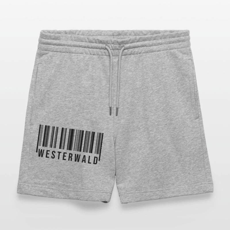Westerwald Strichcode Stanley/Stella Unisex Bio Joggingshorts Trainer 