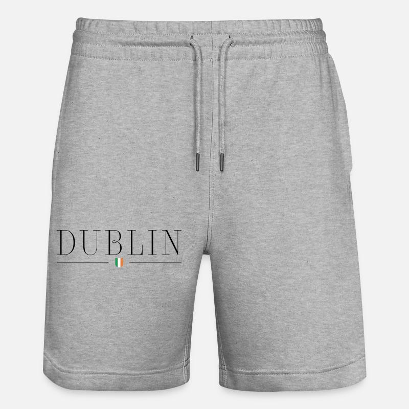 J’adore Dublin - Short de jogging bio TRAINER Stanley/Stella unisexe - gris chiné