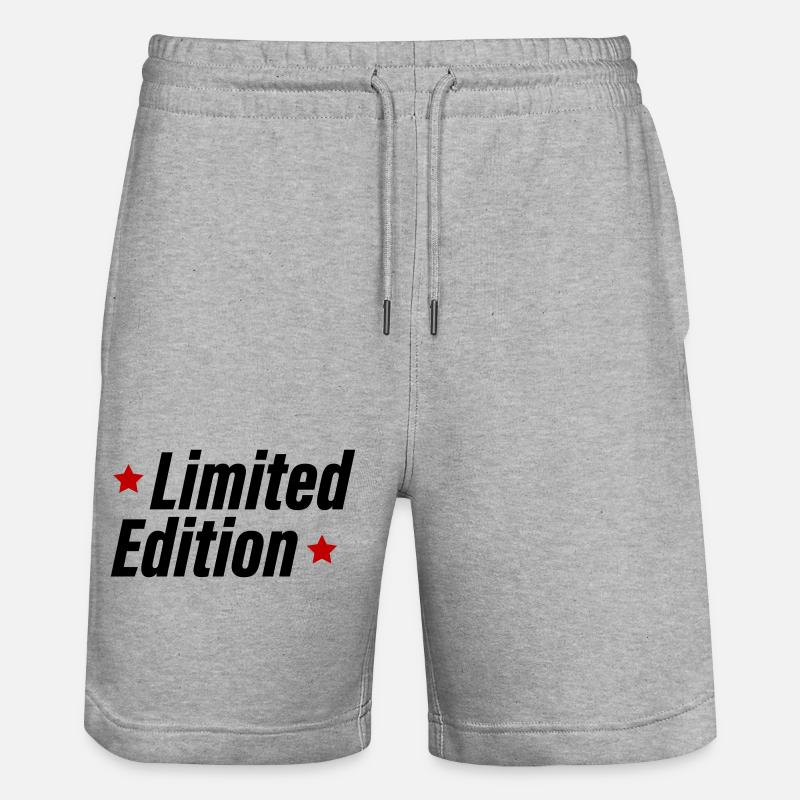 Édition limitée - Short de jogging bio TRAINER Stanley/Stella unisexe - gris chiné