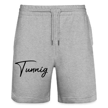 Tuning - Auto - Frau - Stanley/Stella Unisex Bio Joggingshorts Trainer  - Grau meliert - Vorne - Nik (191cm) & Marisol (170cm)