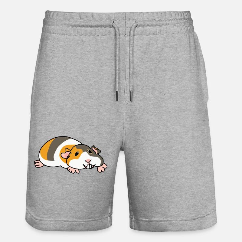 Cobaye - Short de jogging bio TRAINER Stanley/Stella unisexe - gris chiné