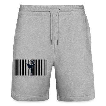 Tänzerin dance Tanzverein Tanzkurs - Stanley/Stella Unisex Bio Joggingshorts Trainer  - Grau meliert - Vorne - Nik (191cm) & Marisol (170cm)