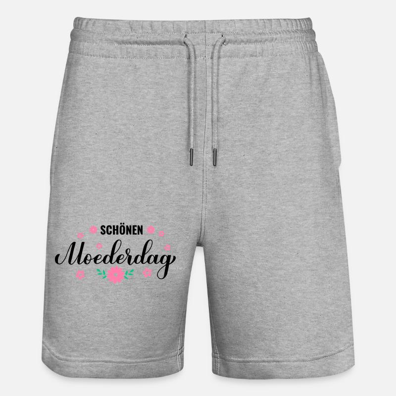 Journée des moders de Schönen - Short de jogging bio TRAINER Stanley/Stella unisexe - gris chiné