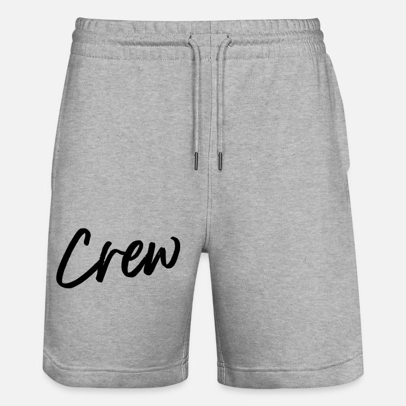 équipage - Short de jogging bio TRAINER Stanley/Stella unisexe - gris chiné