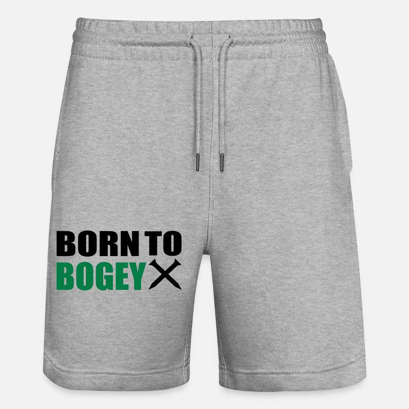2541614 113721154 golf - Short de jogging bio TRAINER Stanley/Stella unisexe - gris chiné