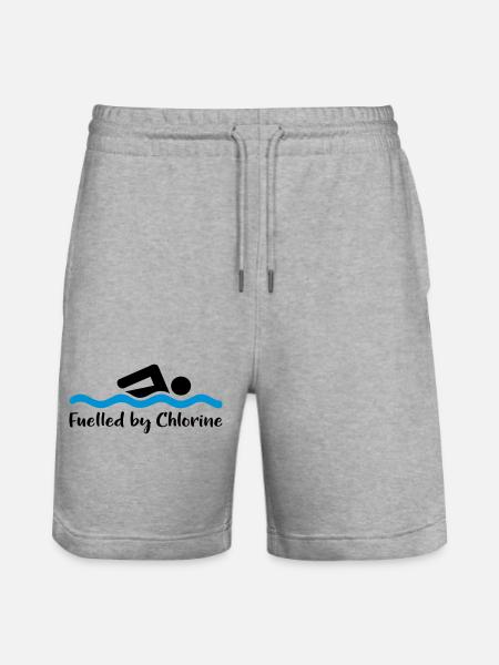 nage - Short de jogging bio TRAINER Stanley/Stella unisexe - gris chiné