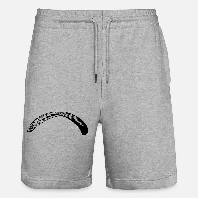 Paraglider - Short de jogging bio TRAINER Stanley/Stella unisexe - gris chiné