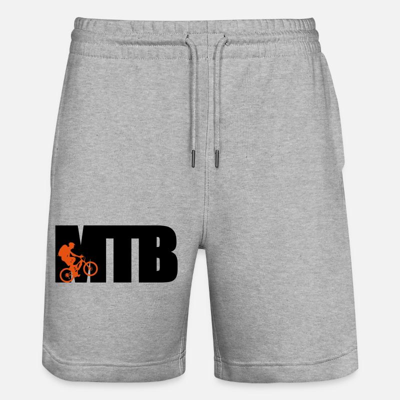 MTB - Short de jogging bio TRAINER Stanley/Stella unisexe - gris chiné