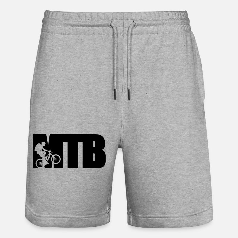 MTB - Short de jogging bio TRAINER Stanley/Stella unisexe - gris chiné