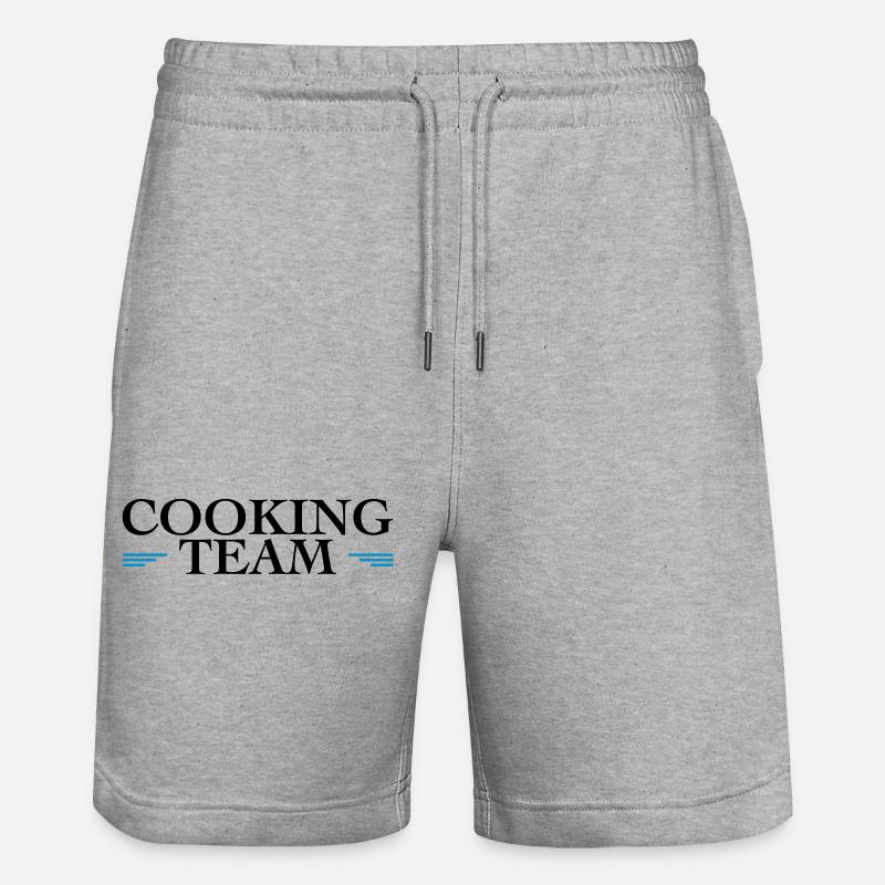 Équipe de cuisine - Short de jogging bio TRAINER Stanley/Stella unisexe - gris chiné