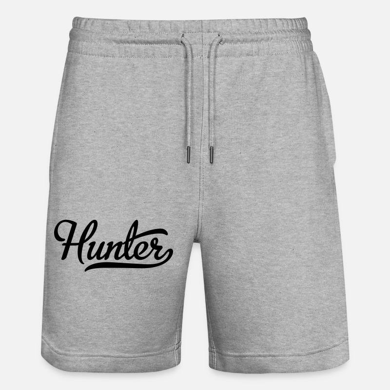Chasseur - Short de jogging bio TRAINER Stanley/Stella unisexe - gris chiné