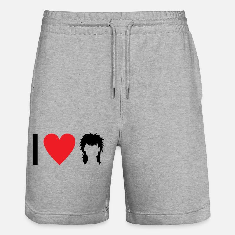 Mulet - Short de jogging bio TRAINER Stanley/Stella unisexe - gris chiné