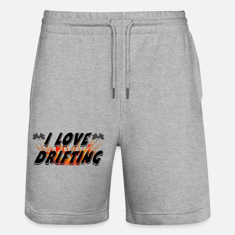 Auto - Stanley/Stella Unisex Bio Joggingshorts Trainer  - Grau meliert