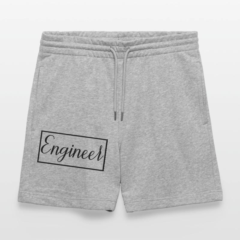 Engineer Proud Graduated Engineering Student Stanley/Stella Trainer Unisex Organic Jogging Shorts