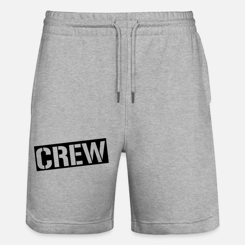 équipage - Short de jogging bio TRAINER Stanley/Stella unisexe - gris chiné