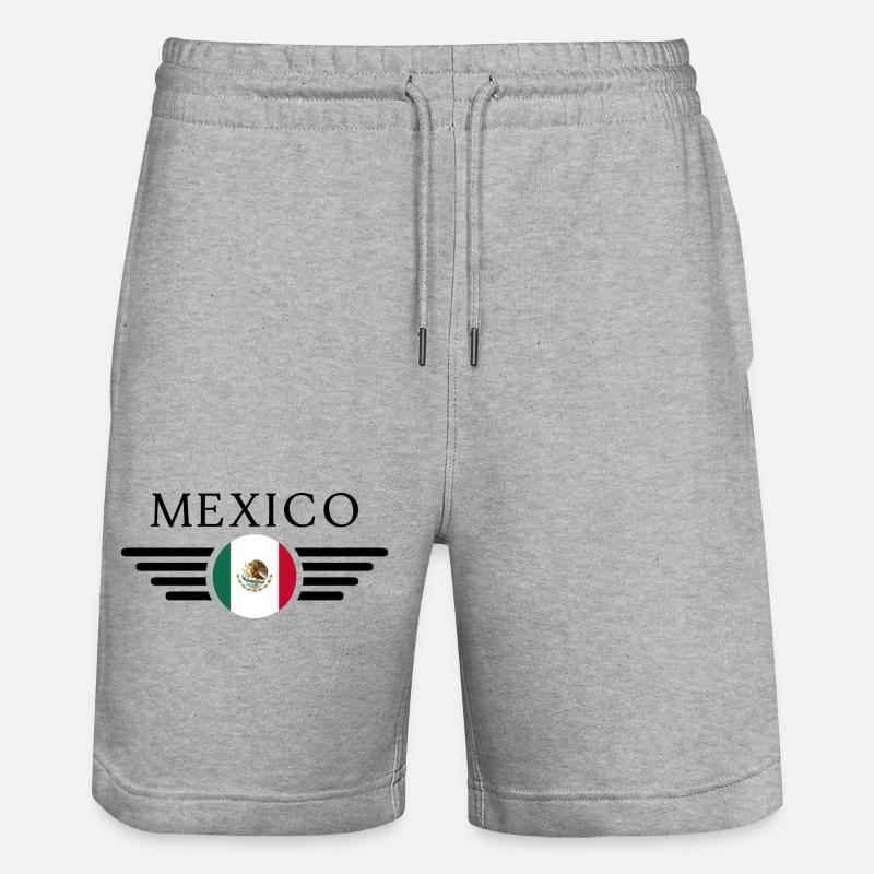 Mexique Style Design T-shirt - Short de jogging bio TRAINER Stanley/Stella unisexe - gris chiné