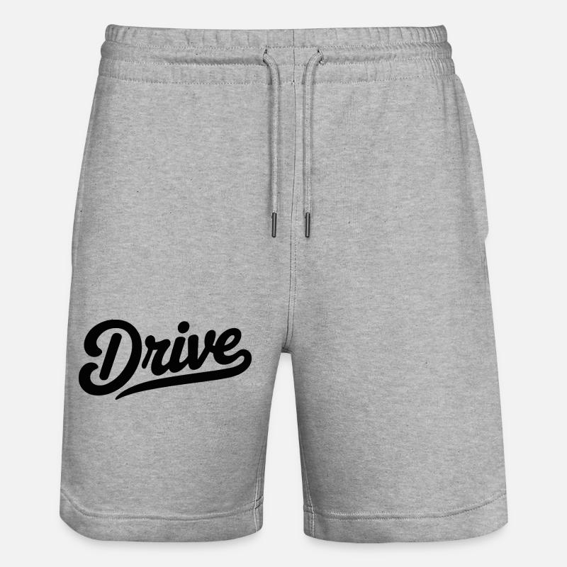 TSHIRT COOL, CONDUIRE - Short de jogging bio TRAINER Stanley/Stella unisexe - gris chiné