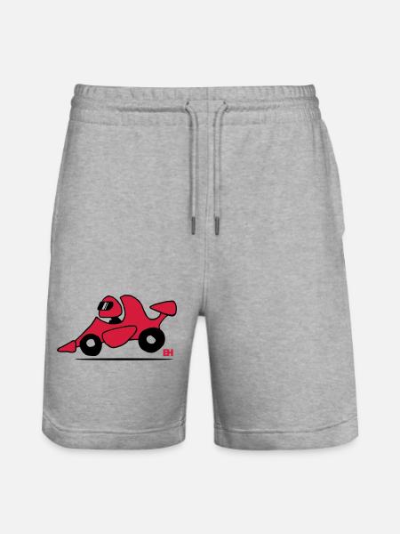voiture de course - Short de jogging bio TRAINER Stanley/Stella unisexe - gris chiné