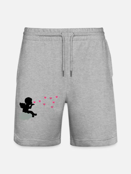Cher ange - Short de jogging bio TRAINER Stanley/Stella unisexe - gris chiné