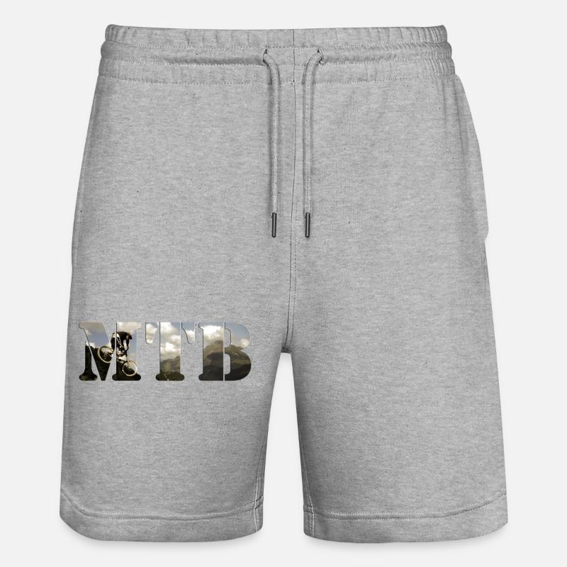 mtb - Short de jogging bio TRAINER Stanley/Stella unisexe - gris chiné