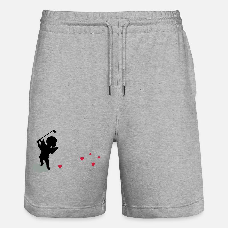 Amor - Short de jogging bio TRAINER Stanley/Stella unisexe - gris chiné