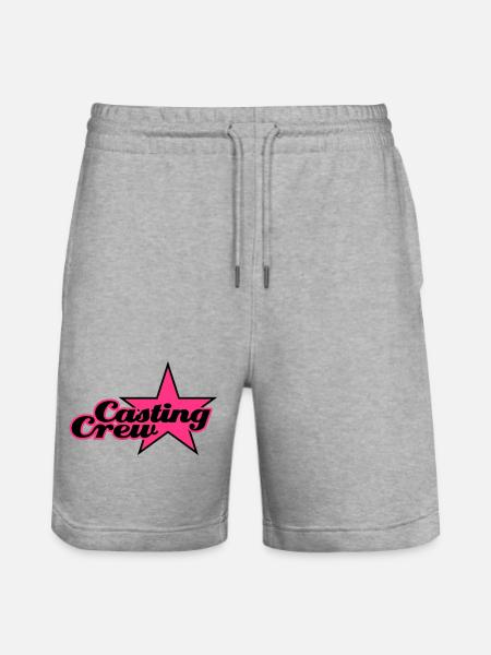 Casting Crew | Star | Stern - Short de jogging bio TRAINER Stanley/Stella unisexe - gris chiné