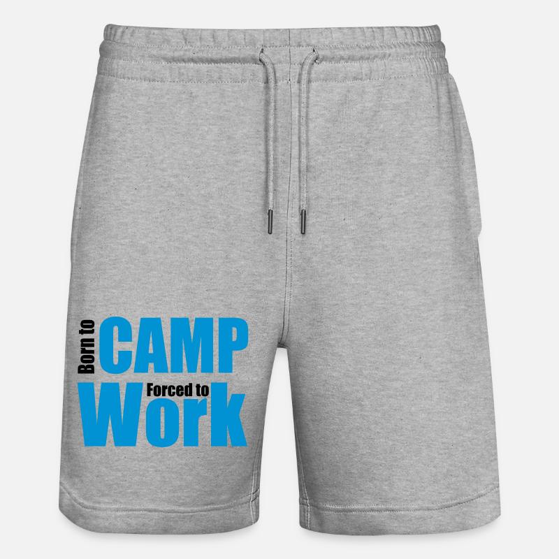 Camping - Short de jogging bio TRAINER Stanley/Stella unisexe - gris chiné