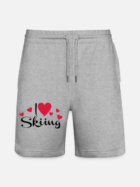 Ski - Short de jogging bio TRAINER Stanley/Stella unisexe - gris chiné