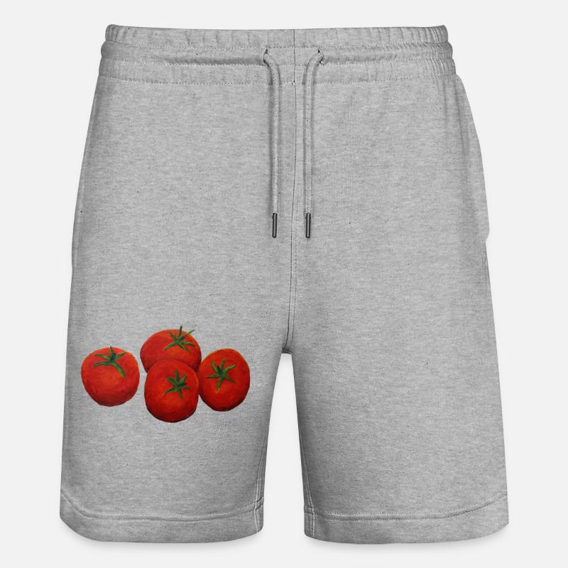 Tomates - Short de jogging bio TRAINER Stanley/Stella unisexe - gris chiné
