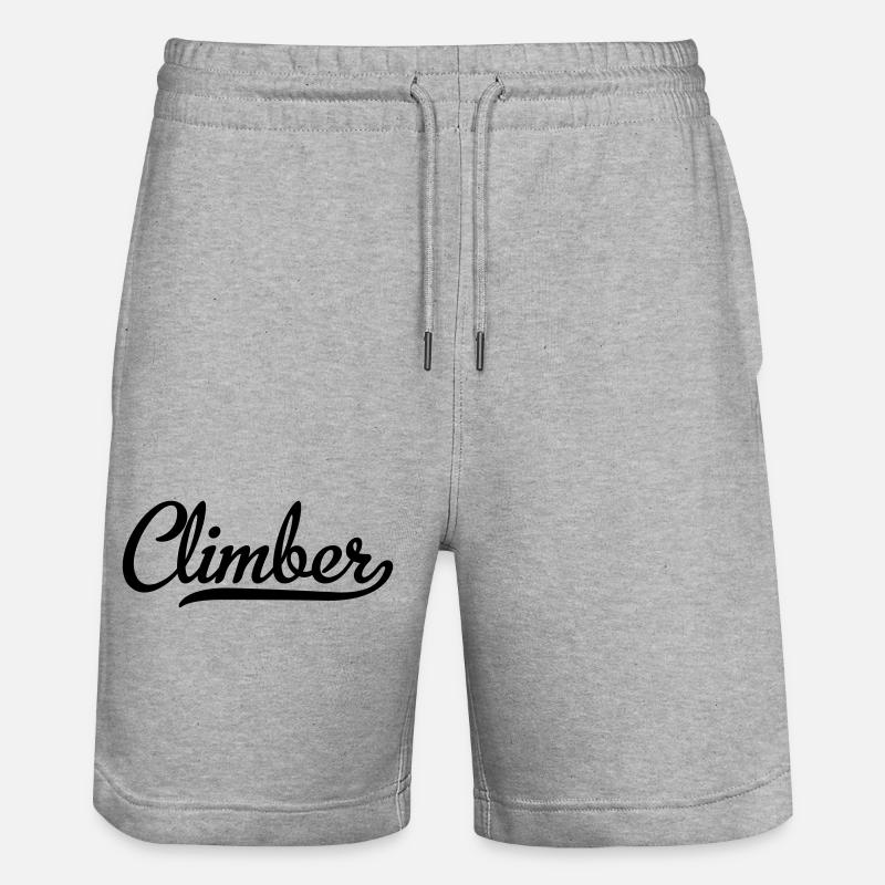 6061912 127796595 climber - Short de jogging bio TRAINER Stanley/Stella unisexe - gris chiné