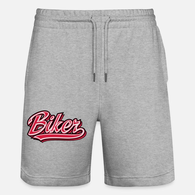 Biker - Short de jogging bio TRAINER Stanley/Stella unisexe - gris chiné