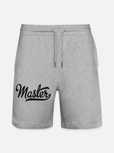 6061912 120174277 master - Stanley/Stella Unisex Bio Joggingshorts Trainer  - Grau meliert