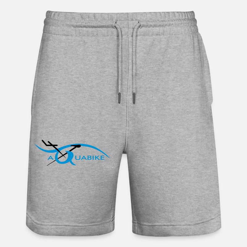 aquabike - Short de jogging bio TRAINER Stanley/Stella unisexe - gris chiné