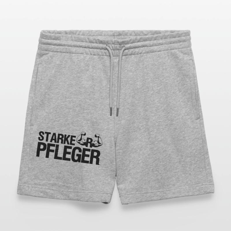 Starker Pfleger Pflege,Sprüche, Geschenk,Berufe Stanley/Stella Unisex Bio Joggingshorts Trainer 