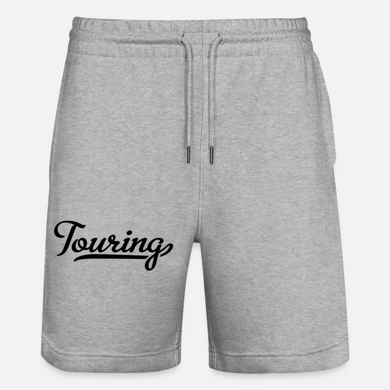 2541614 112658601 Touring - Short de jogging bio TRAINER Stanley/Stella unisexe - gris chiné