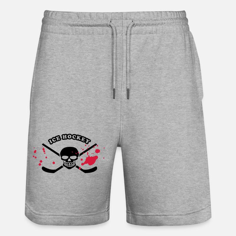 hockey - Short de jogging bio TRAINER Stanley/Stella unisexe - gris chiné