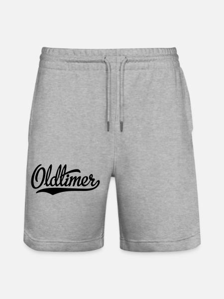 2541614 15507095 oldtimer - Short de jogging bio TRAINER Stanley/Stella unisexe - gris chiné