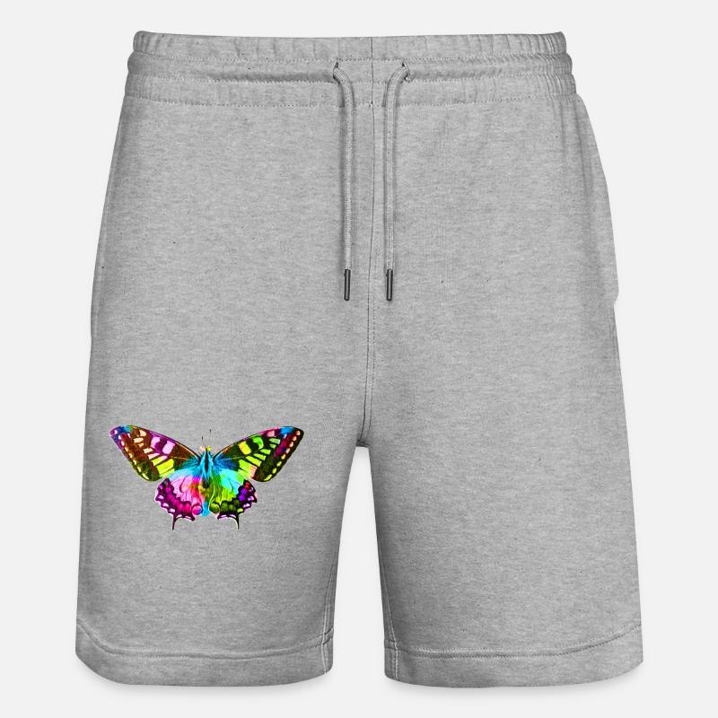 Papillon - Short de jogging bio TRAINER Stanley/Stella unisexe - gris chiné