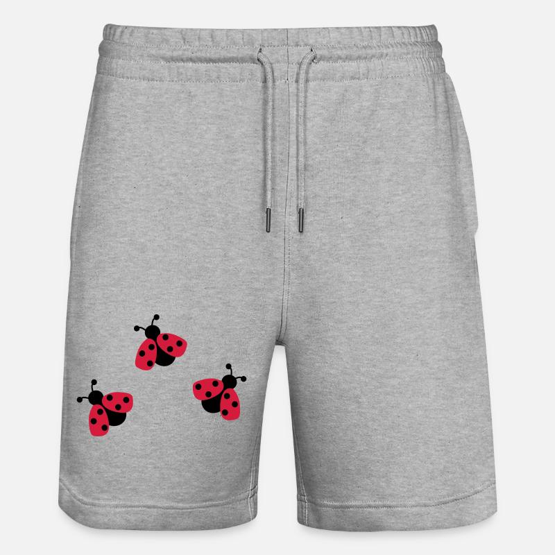 6254398 118120415 Marienkaefer - Short de jogging bio TRAINER Stanley/Stella unisexe - gris chiné