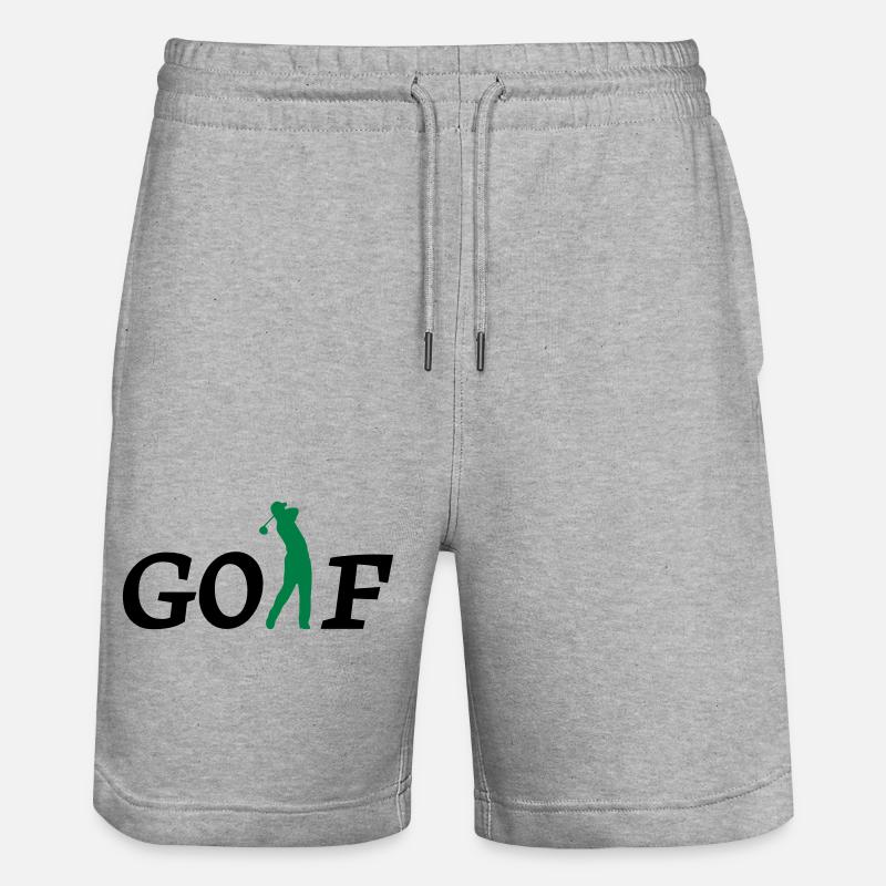 golf - Short de jogging bio TRAINER Stanley/Stella unisexe - gris chiné