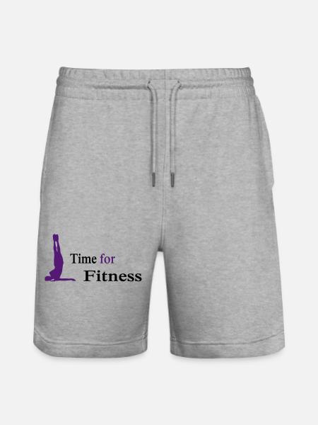sport - Short de jogging bio TRAINER Stanley/Stella unisexe - gris chiné