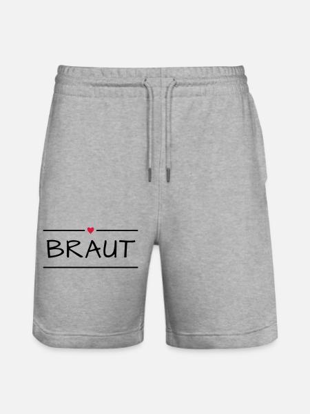 Fille de garçon - Short de jogging bio TRAINER Stanley/Stella unisexe - gris chiné