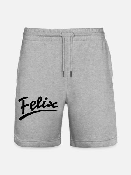 felix | Felix - Short de jogging bio TRAINER Stanley/Stella unisexe - gris chiné