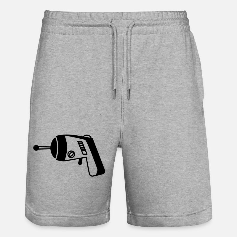 Phaser - Laserpistole - Short de jogging bio TRAINER Stanley/Stella unisexe - gris chiné