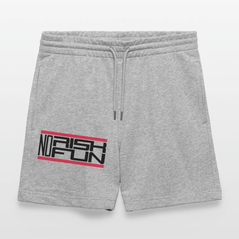 bar pas de risque pas de plaisir réclamation risque danger Short de jogging bio TRAINER Stanley/Stella unisexe