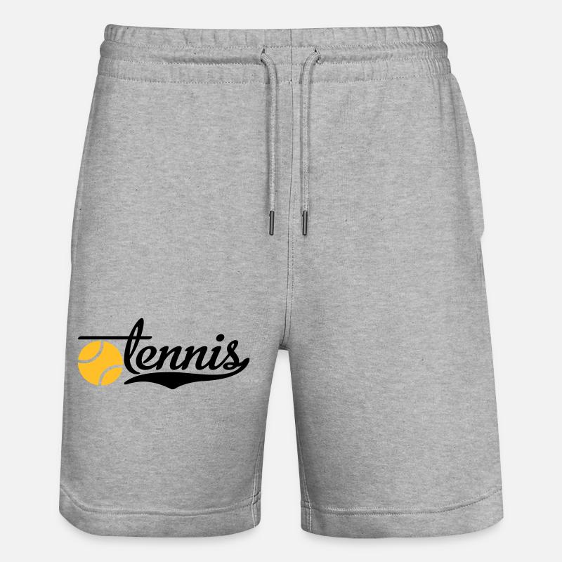 tennis - Short de jogging bio TRAINER Stanley/Stella unisexe - gris chiné