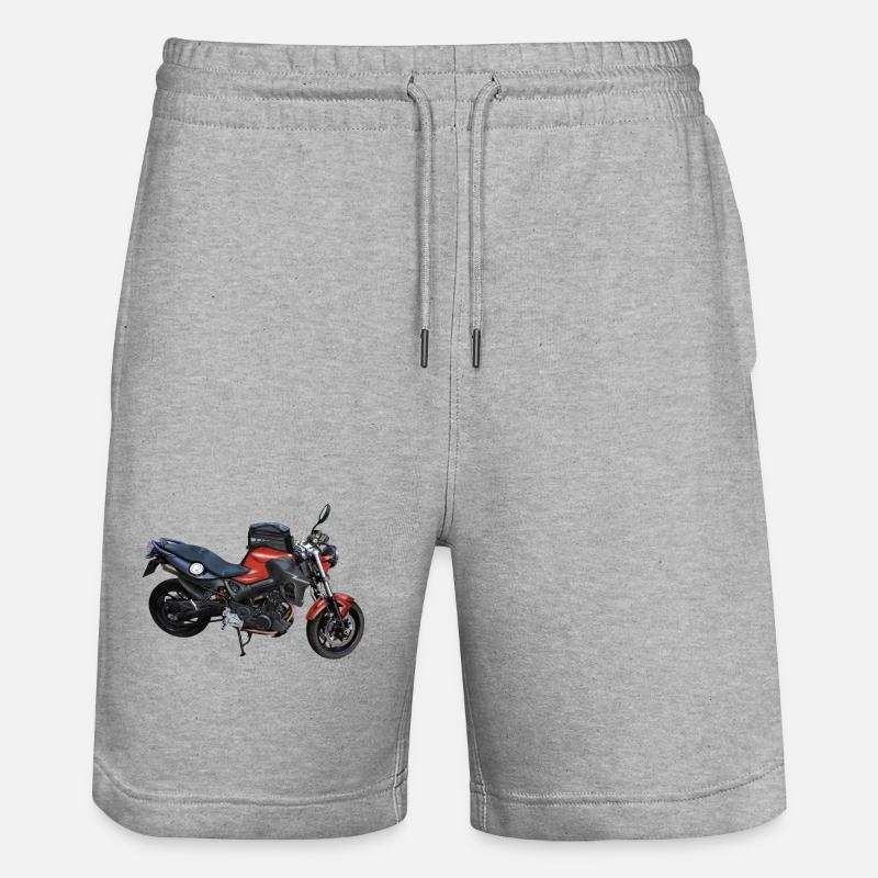 Motorrad - Short de jogging bio TRAINER Stanley/Stella unisexe - gris chiné