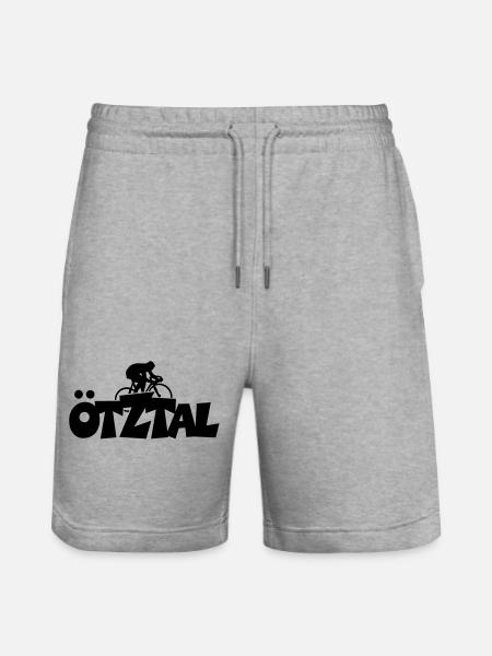 Ötztal Fahrrad - Stanley/Stella Unisex Bio Joggingshorts Trainer - Grau meliert