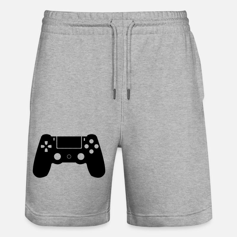 Controller - Stanley/Stella Unisex Bio Joggingshorts Trainer - Grau meliert